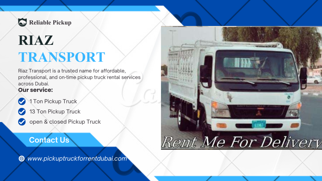 Pickup Truck Rental in Dubai 3 Ton Pickup Truck in Al Quoz
