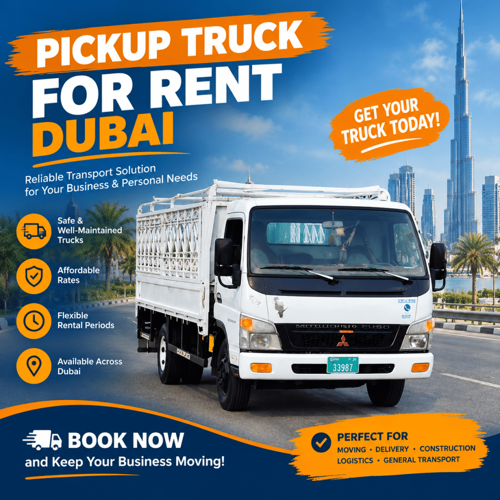 Pickup Truck for Rent Dubai Pickup Rent Service in Emirates Hills